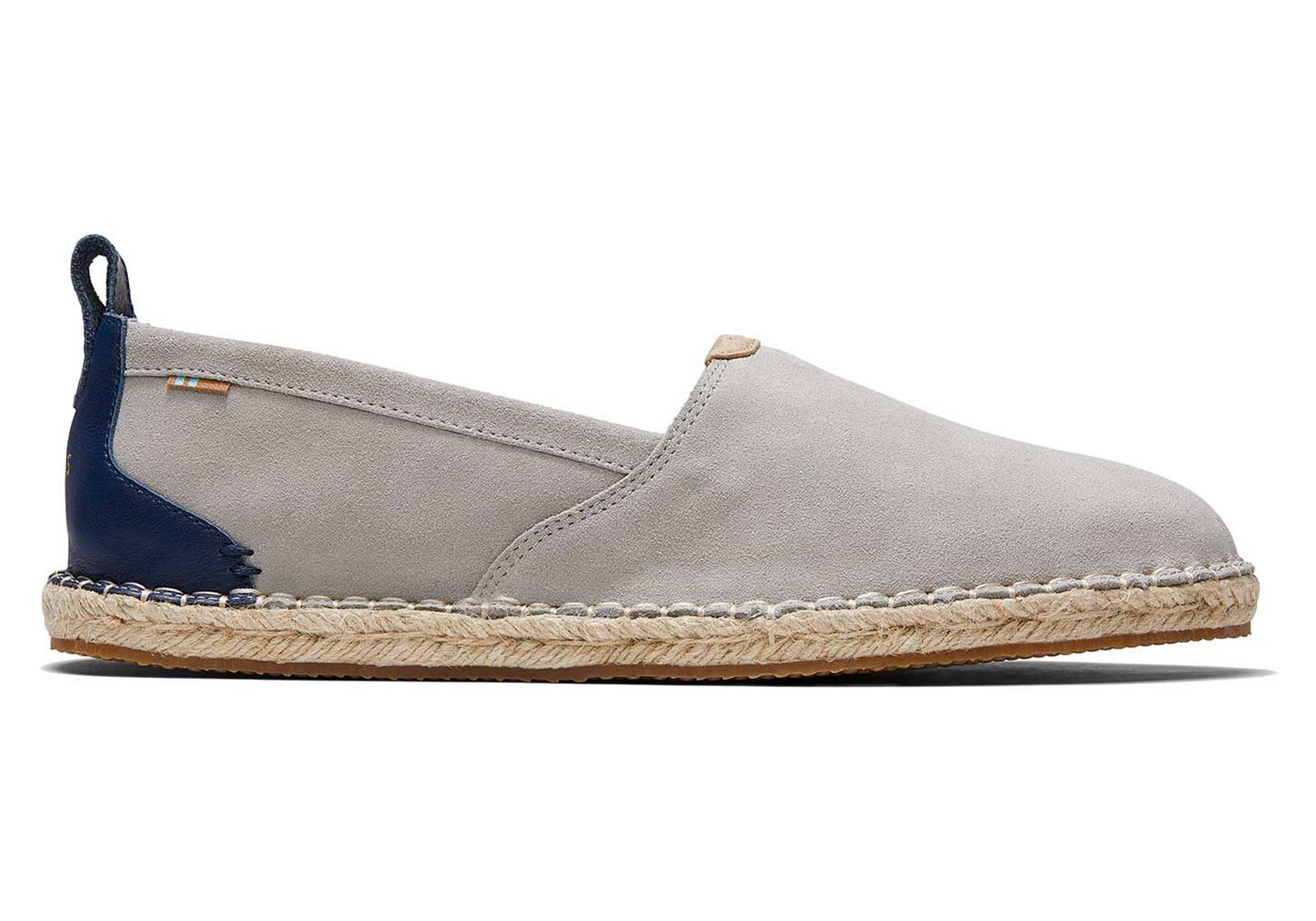 Toms Arta Espadrille Grey - Mens - 45260-SUBV